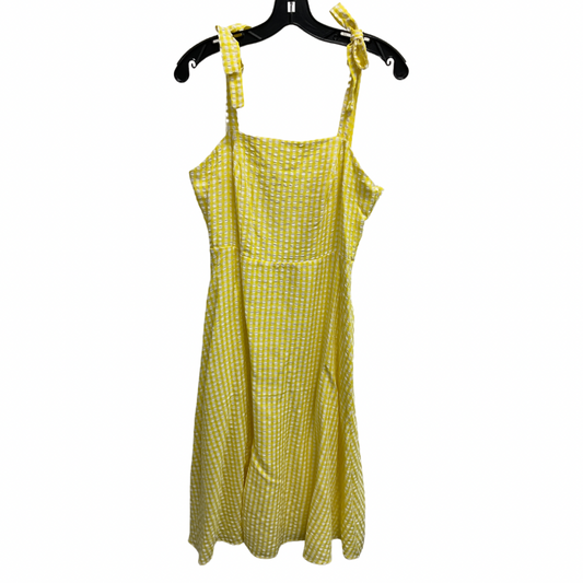 Dress Casual Midi By Draper James In Yellow, Size: M