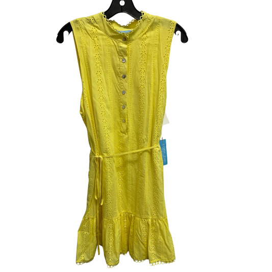 Dress Casual Midi By Draper James In Yellow, Size: L