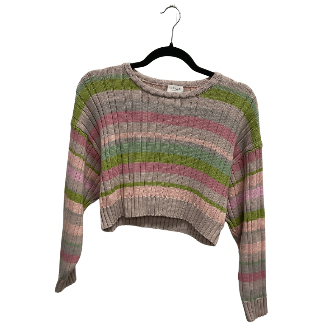 Sweater By Le Lis In Striped Pattern, Size: Xs