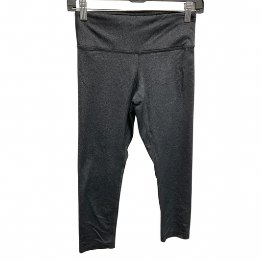 Athletic Capris By 90 Degrees By Reflex In Grey, Size: Xs