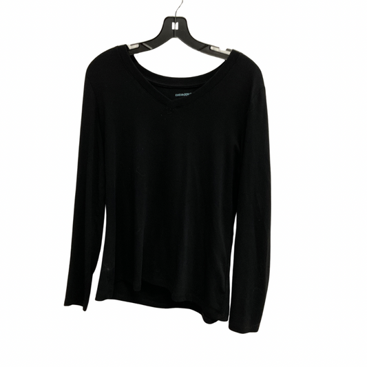 Top Long Sleeve Basic By Cynthia Rowley In Black, Size: Xl