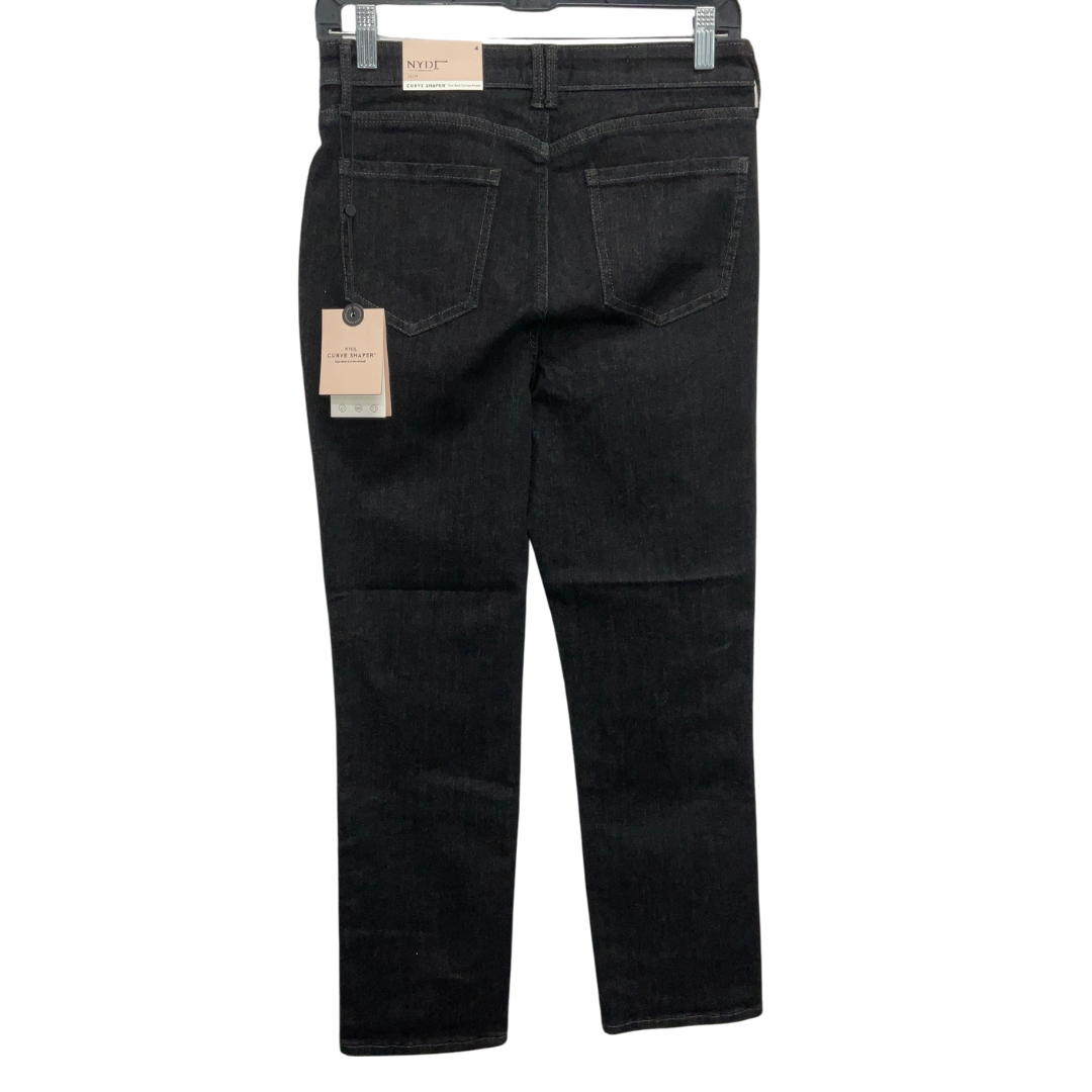 Jeans Straight By Not Your Daughters Jeans In Black, Size: 4