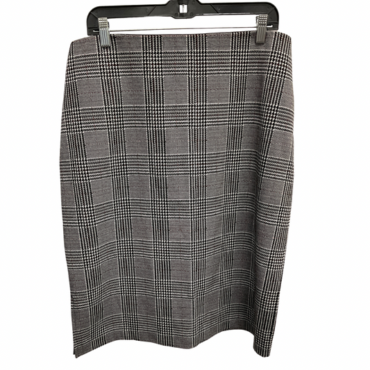 Skirt Midi By Apt 9 In Plaid Pattern, Size: 12