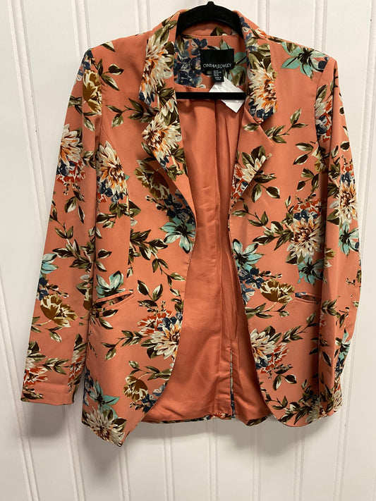 Blazer By Cynthia Rowley In Floral Print, Size: Xs