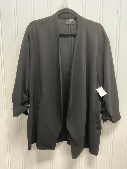 Blazer By Tahari By Arthur Levine In Black, Size: 3x