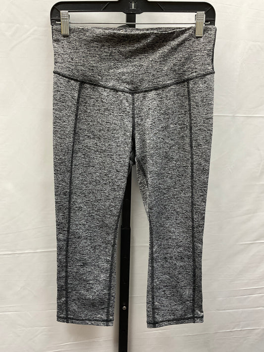 Black & Grey Athletic Capris Xersion, Size M