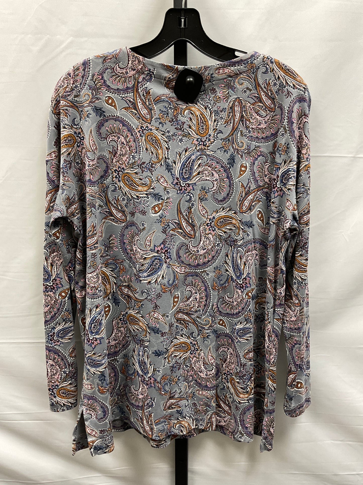 Multi-colored Top Long Sleeve J. Jill, Size Petite  M