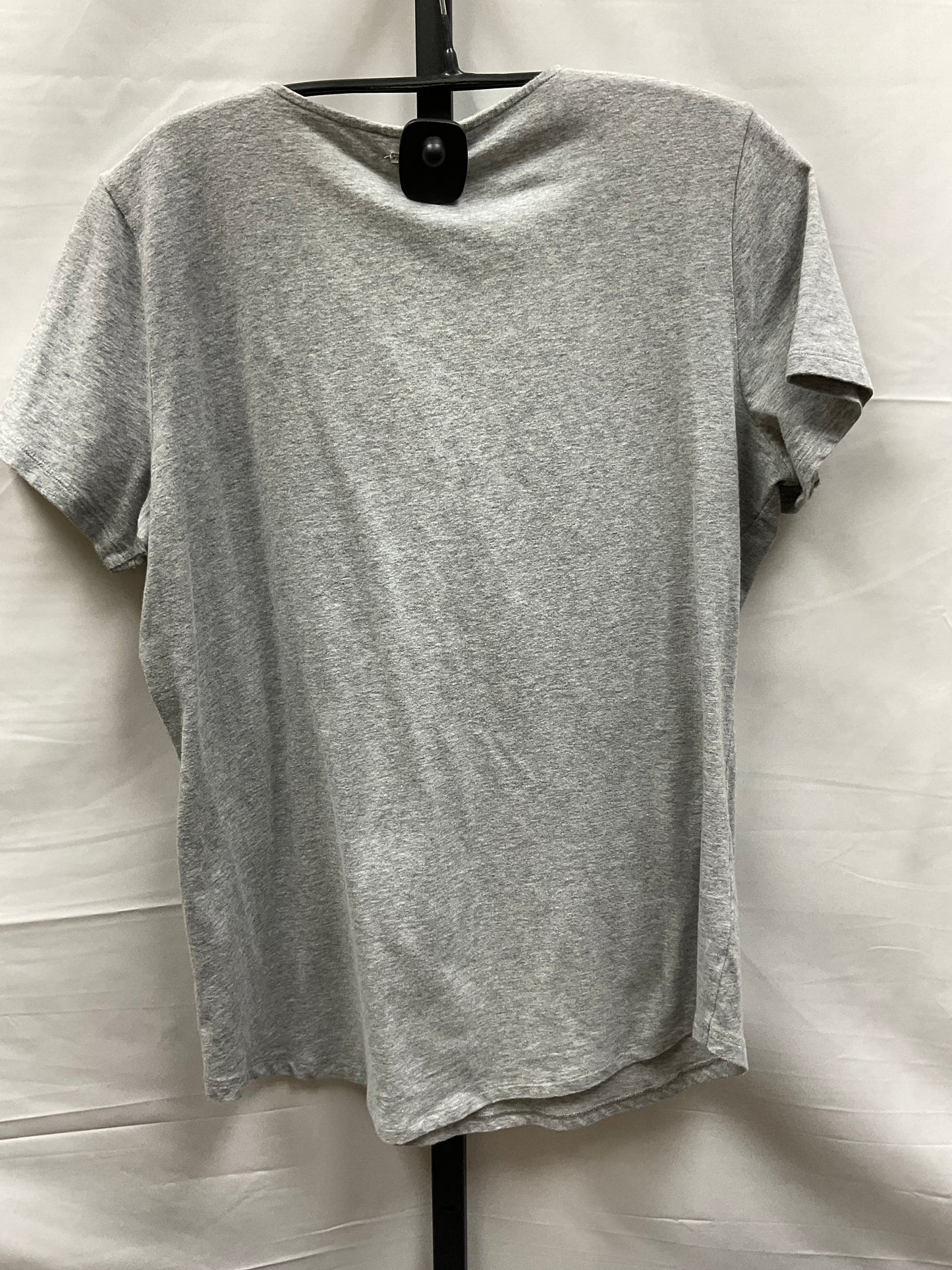 Grey Top Short Sleeve Michael By Michael Kors, Size L