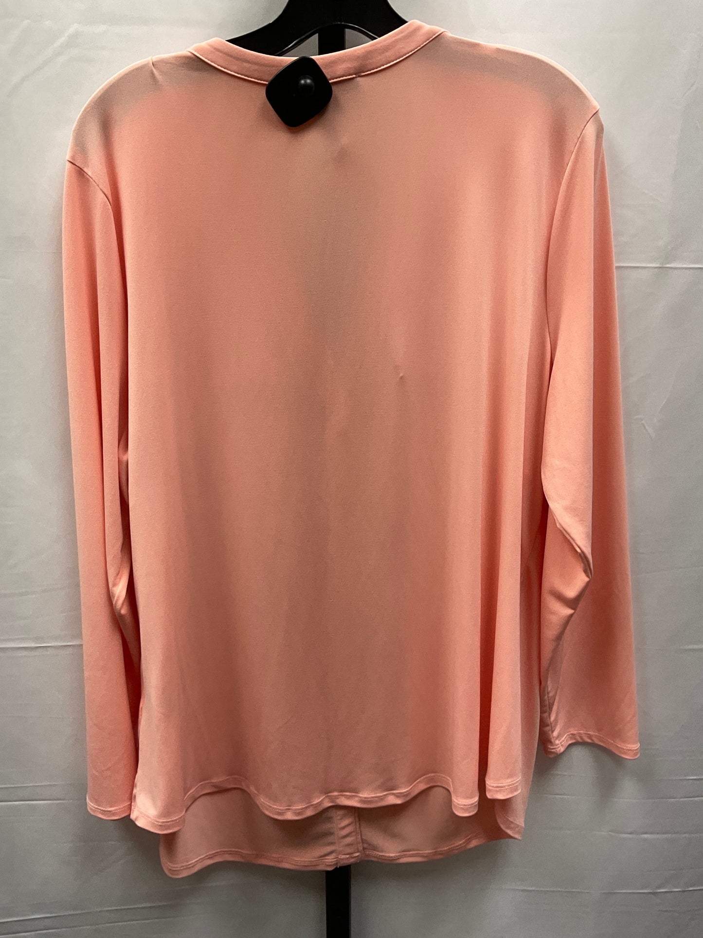 Peach Top Long Sleeve Inc, Size 2x