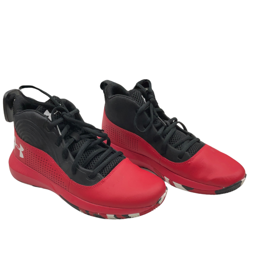 Shoes Athletic By Under Armour In Red, Size: 6