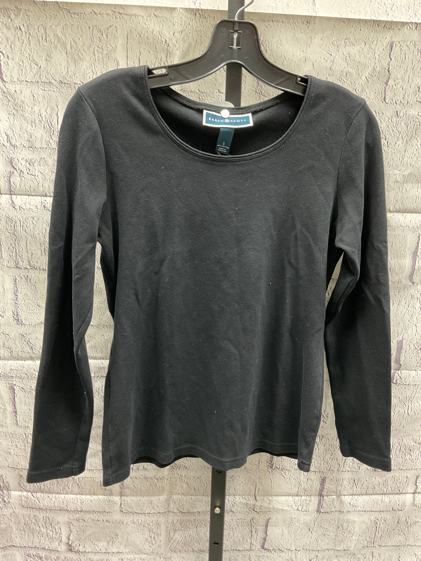 Top Long Sleeve Basic By Karen Scott  Size: S