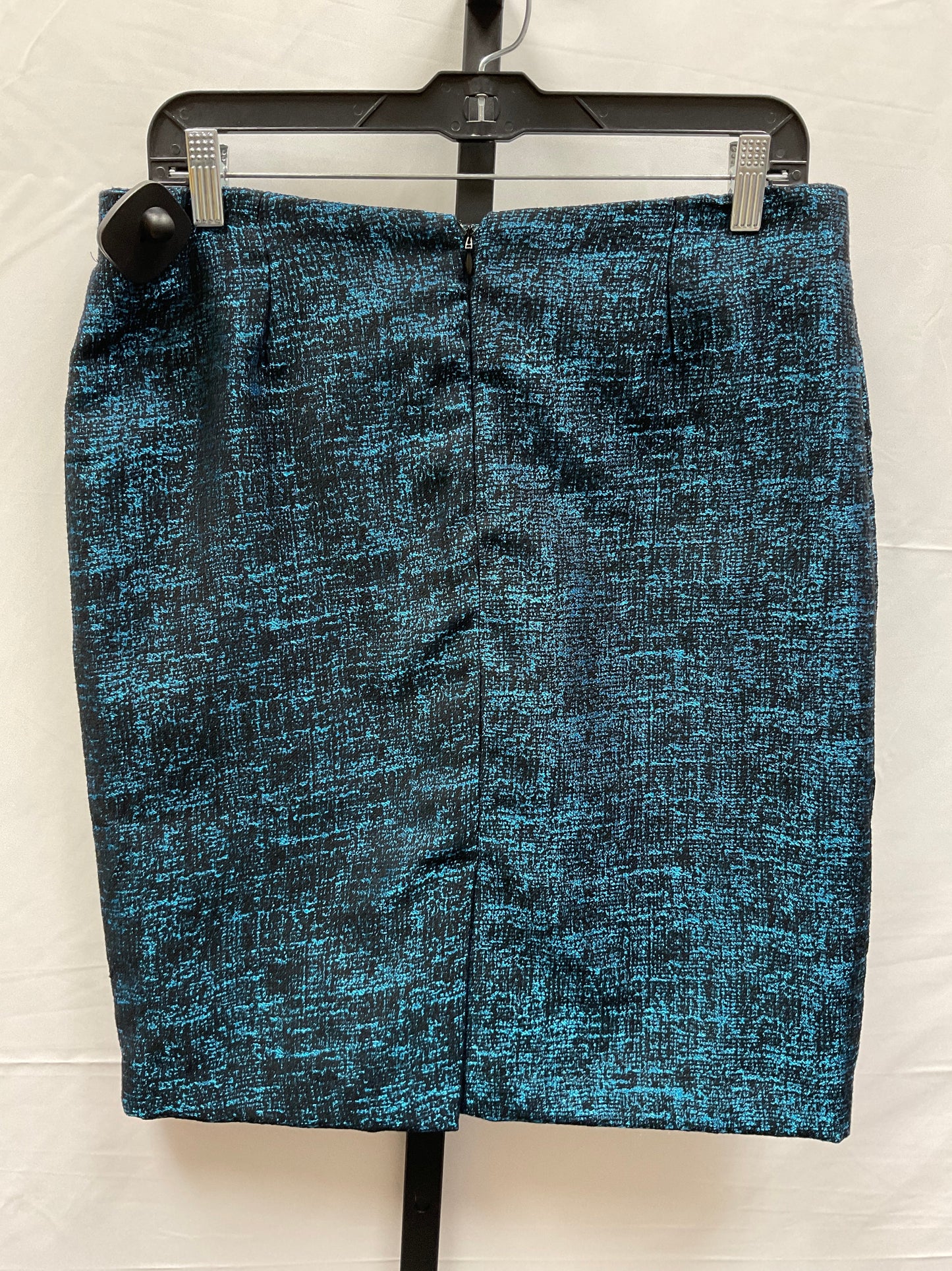 Black & Blue Skirt Midi Limited, Size 8