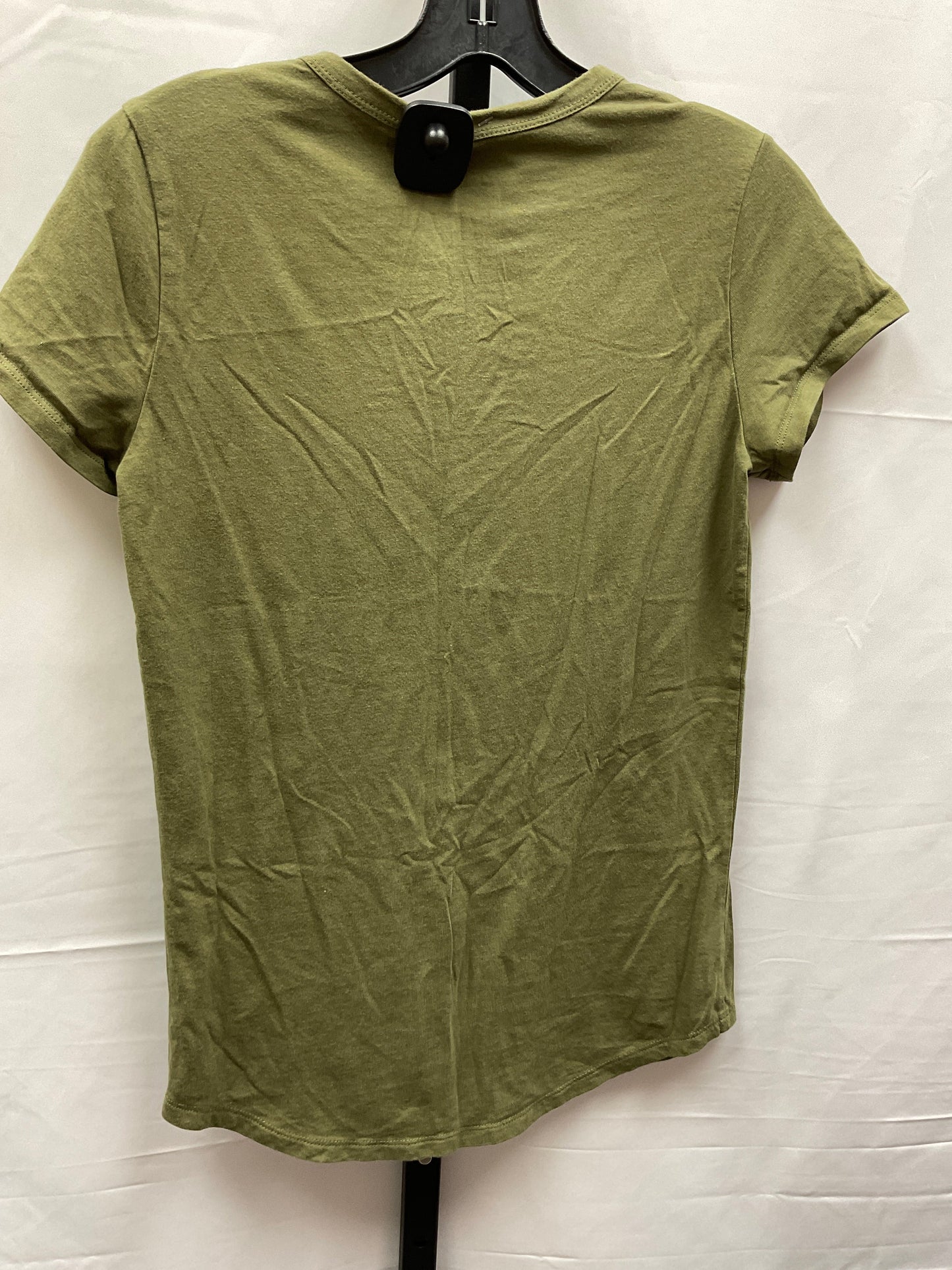 Green Top Short Sleeve Basic Bcg, Size S