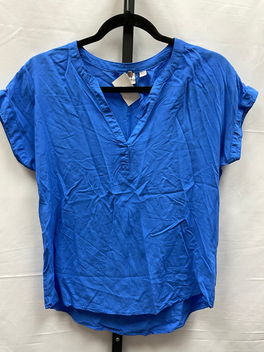 Blue Top Short Sleeve Gap, Size Xs