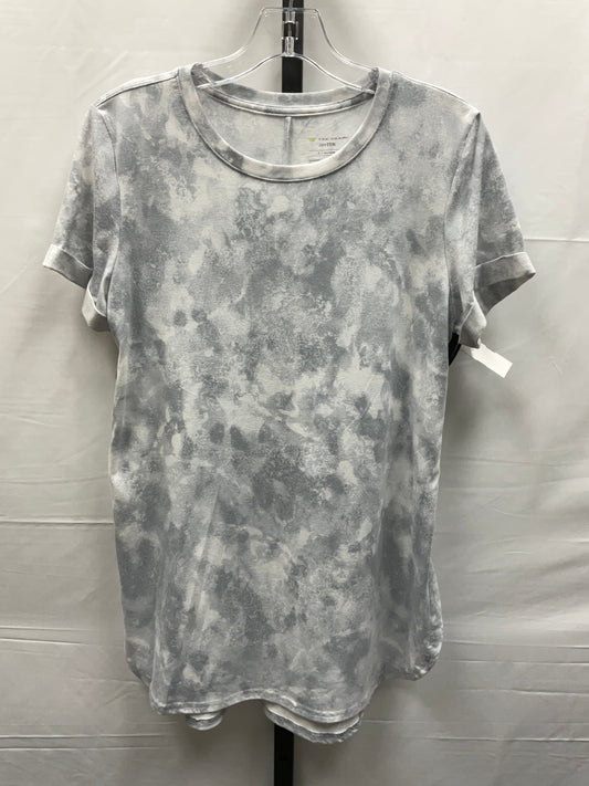 Grey Athletic Top Short Sleeve Tek Gear, Size S