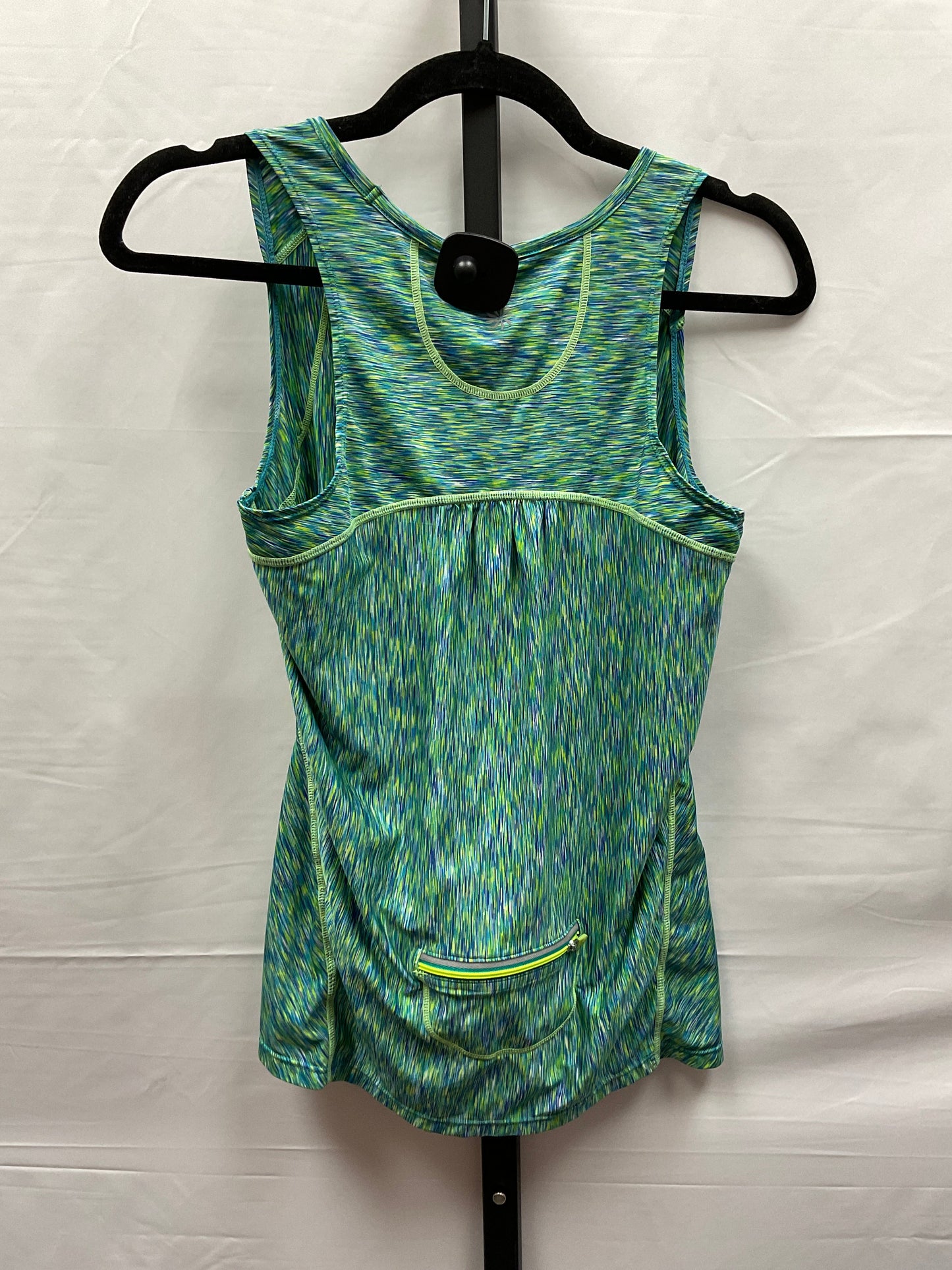 Blue & Green Athletic Tank Top Athleta, Size S