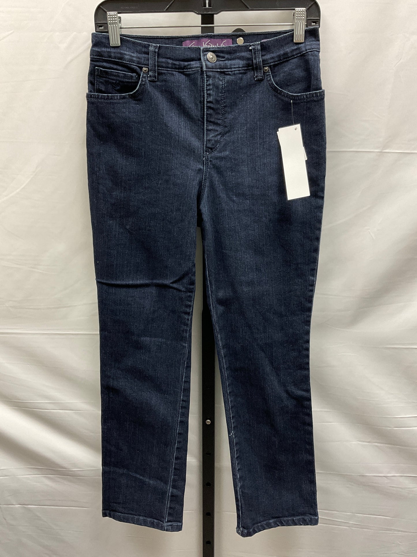 Blue Denim Jeans Straight Gloria Vanderbilt, Size 6petite