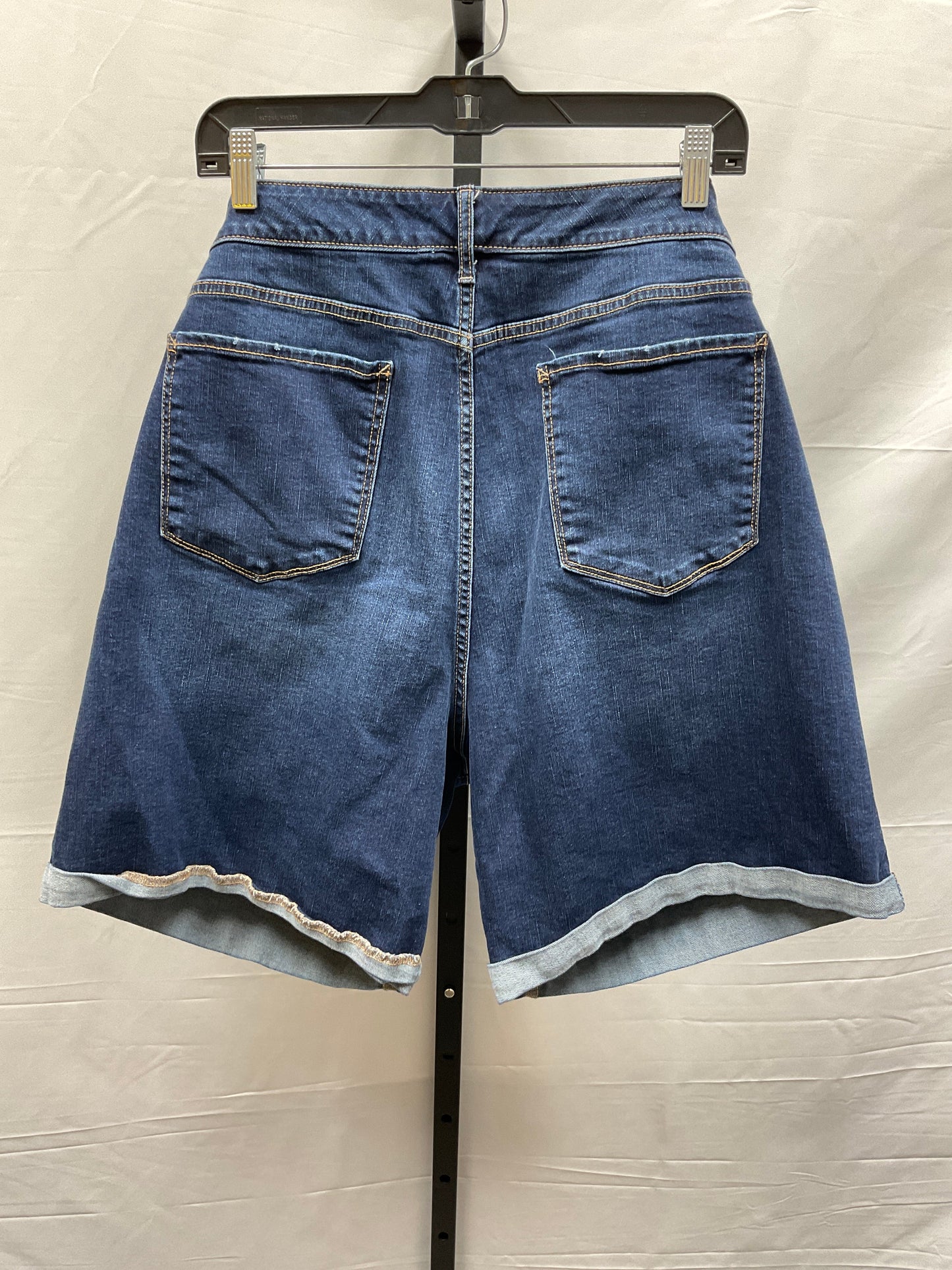 Blue Denim Shorts Ana, Size 22