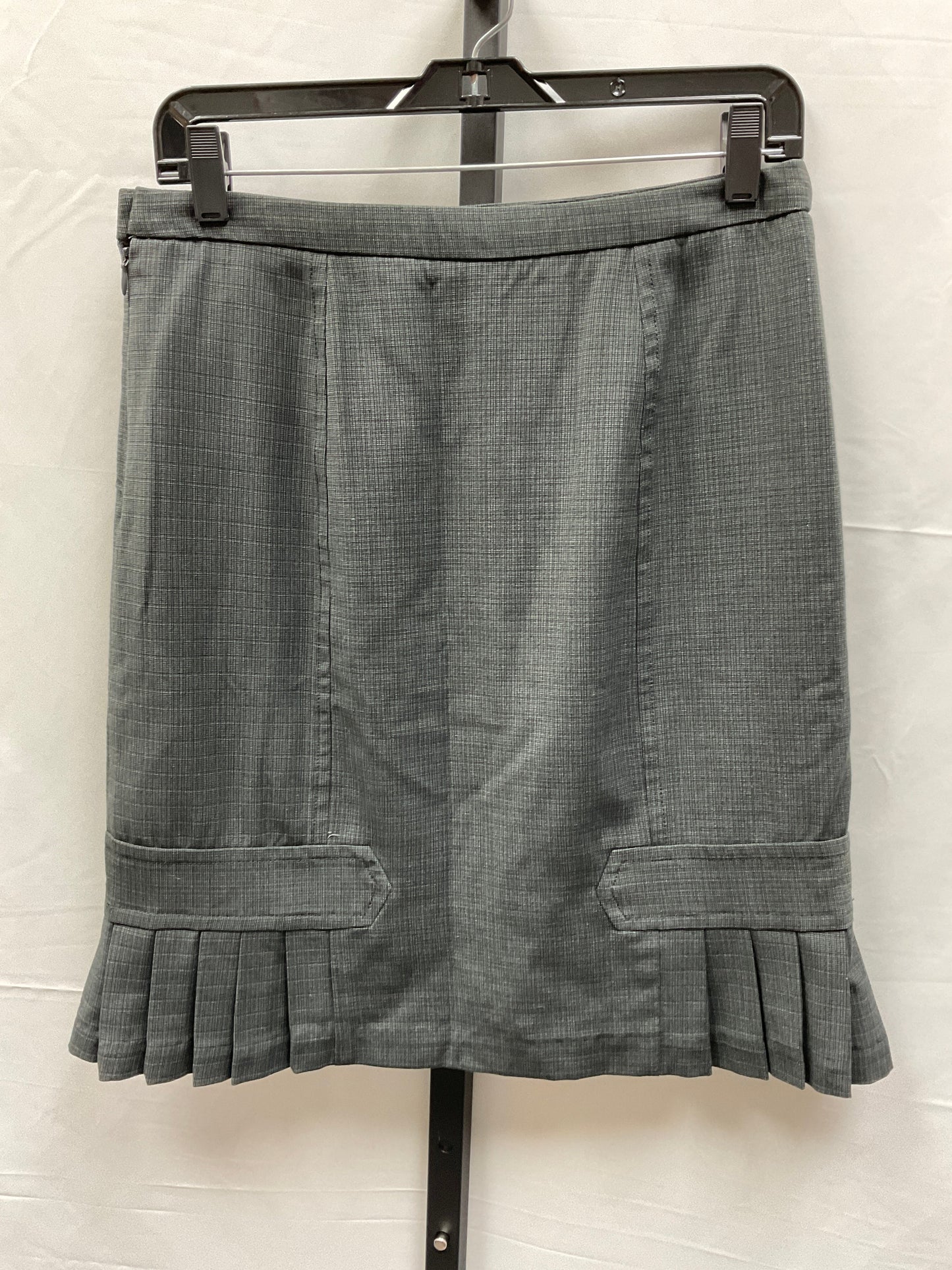 Grey Skirt Midi Max Studio, Size 6