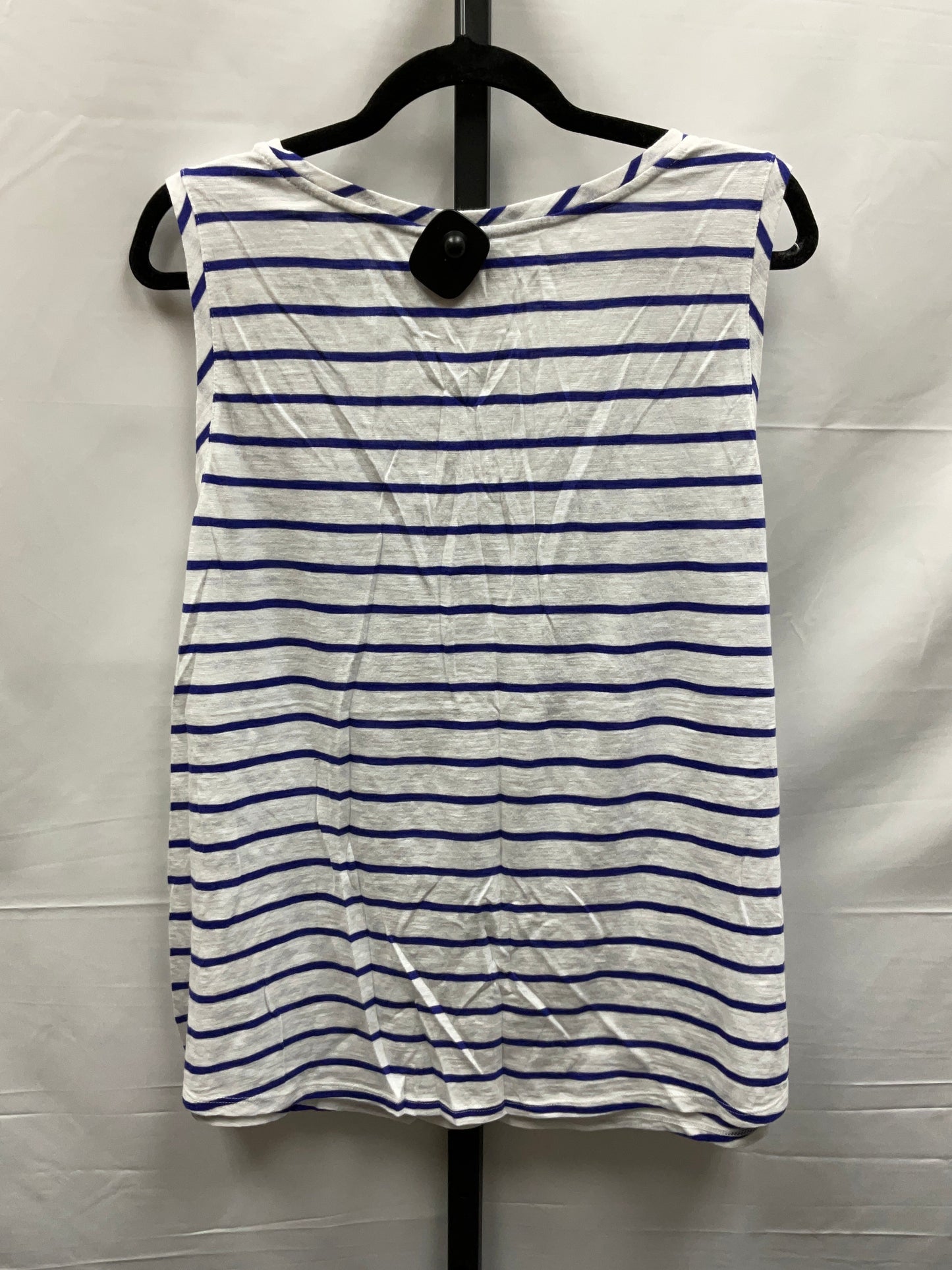 Striped Pattern Top Sleeveless Chicos, Size Xl