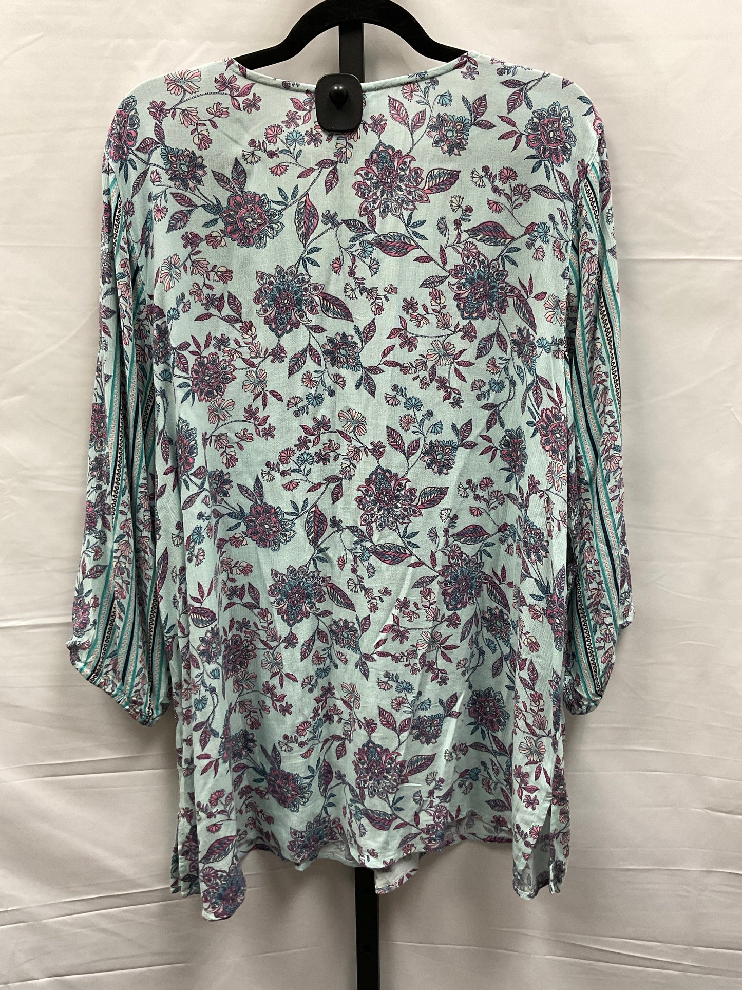 Blue Top Long Sleeve J. Jill, Size L