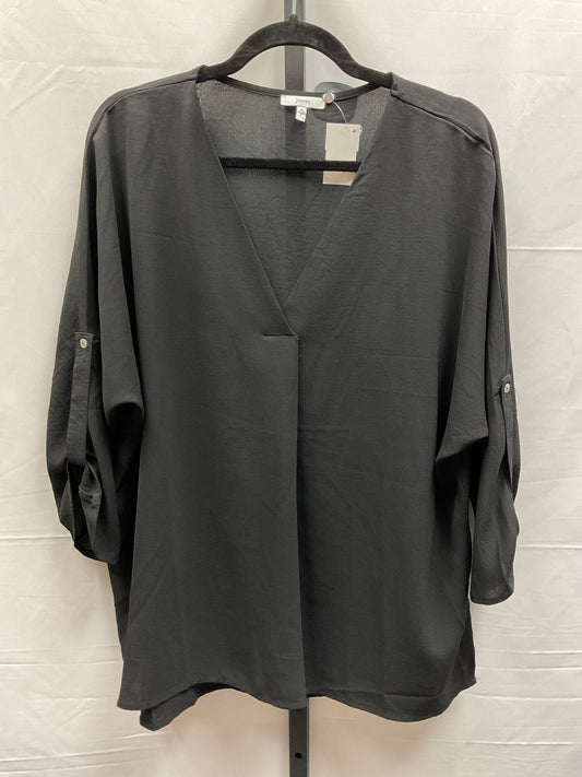 Black Top Long Sleeve Jodifl, Size S