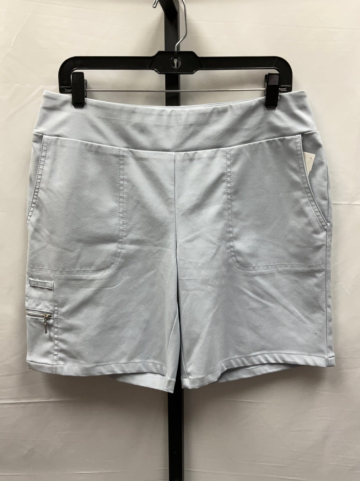 Blue Athletic Shorts Zenergy By Chicos, Size 6