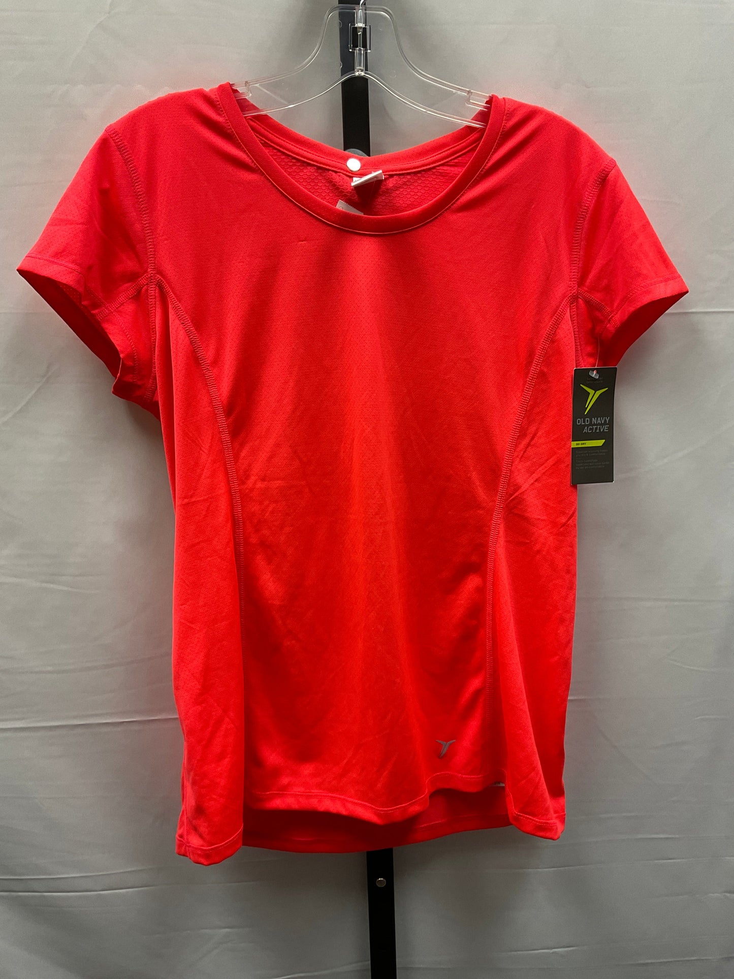 Red Athletic Top Short Sleeve Old Navy, Size M