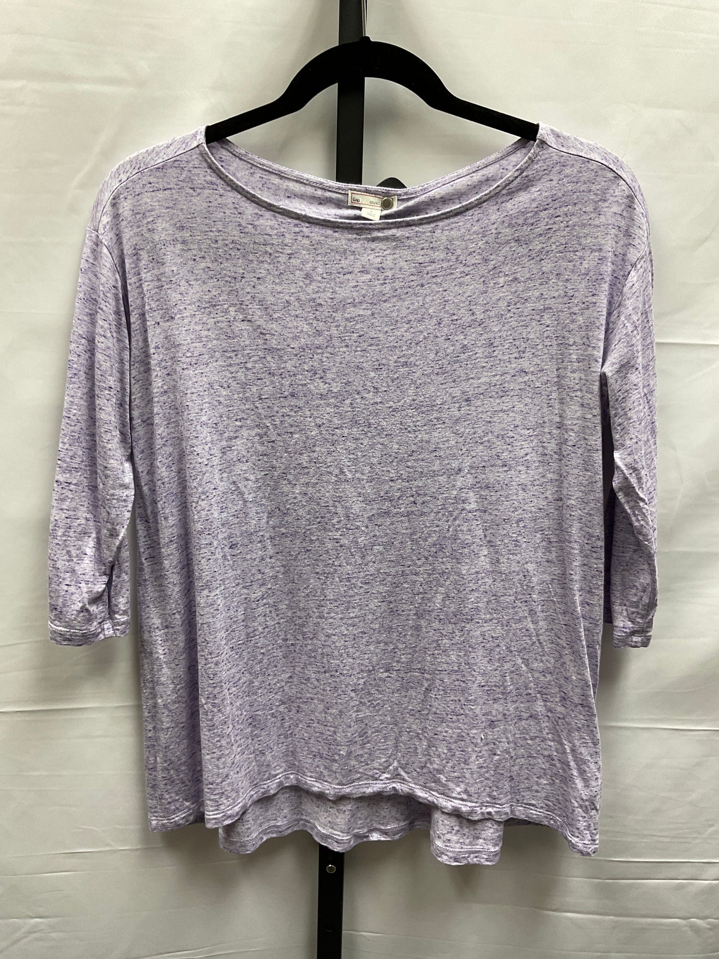 Purple Top Long Sleeve Gap, Size S