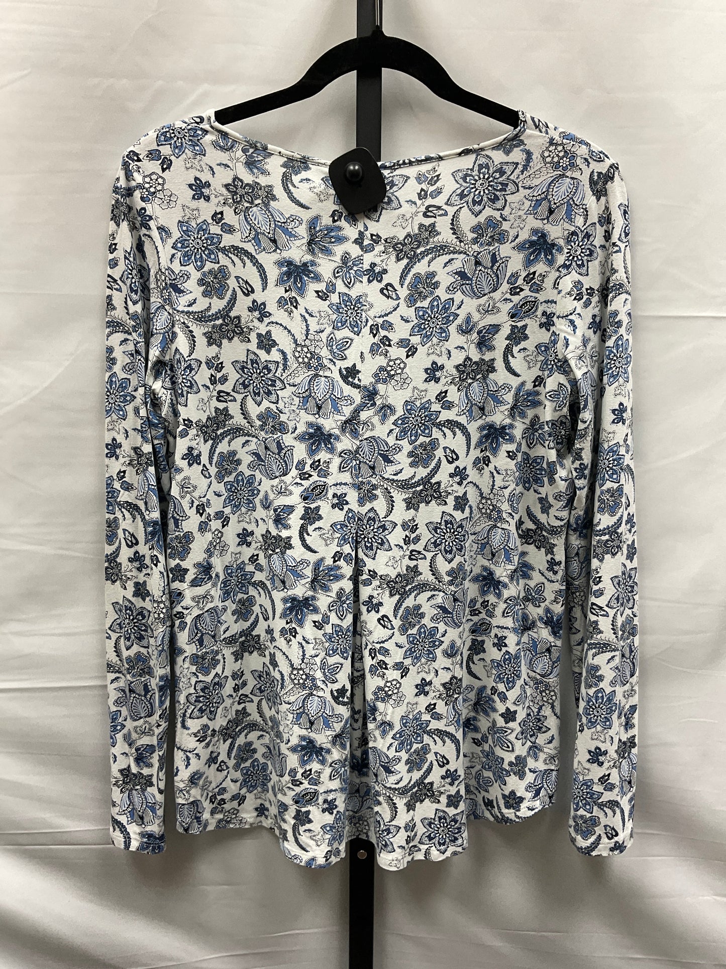 Floral Print Top Long Sleeve J. Jill, Size Xs