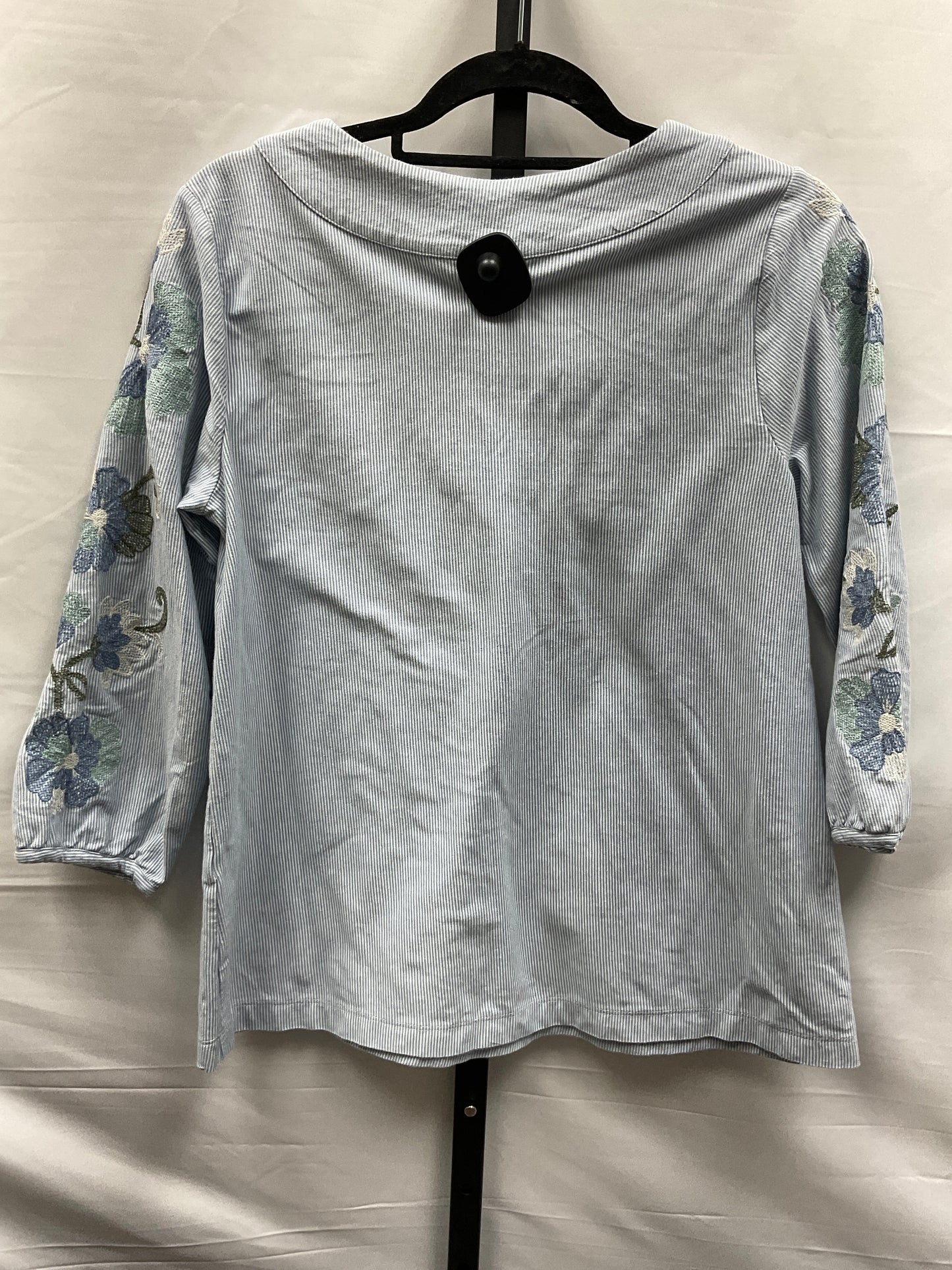 Blue Top Long Sleeve J. Jill, Size Xs