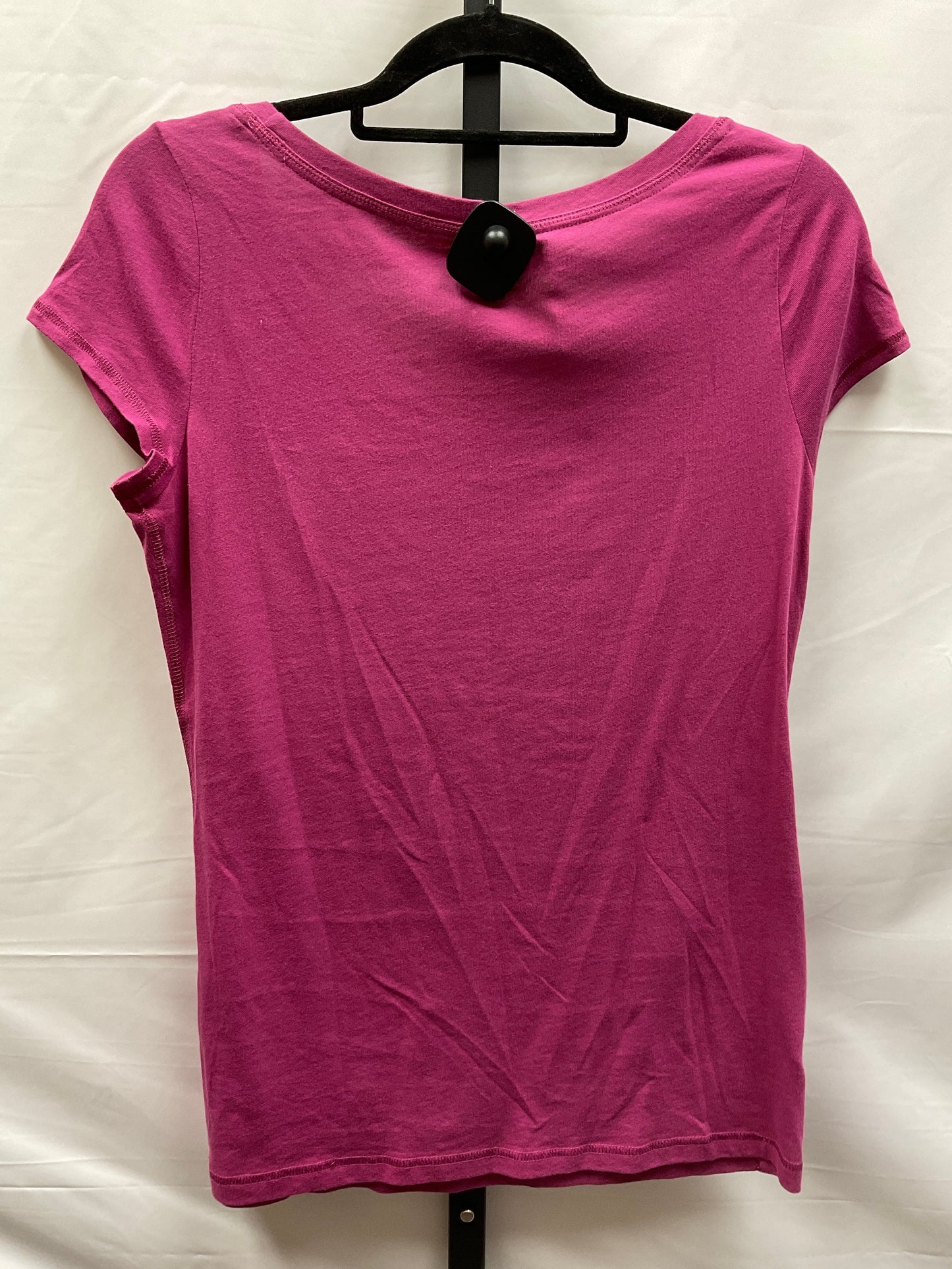 Pink Top Short Sleeve Loft, Size M