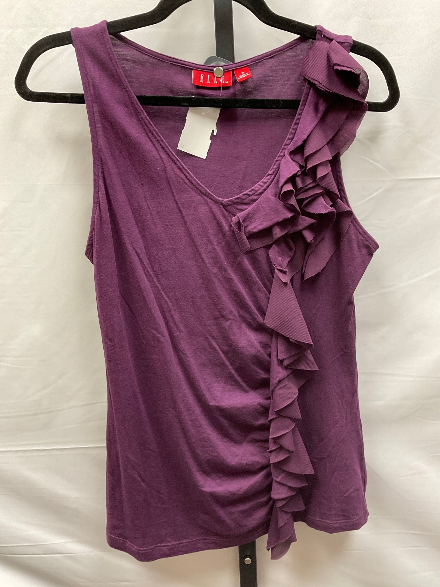 Purple Top Sleeveless Elle, Size S