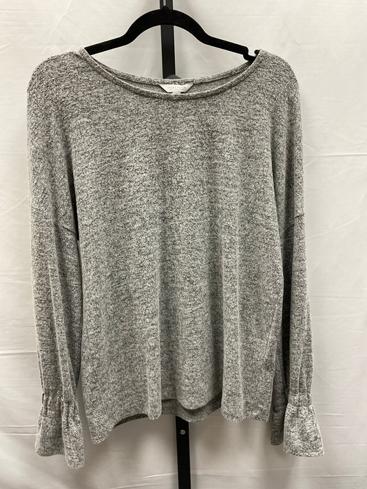 Grey Top Long Sleeve Lucky Brand, Size S
