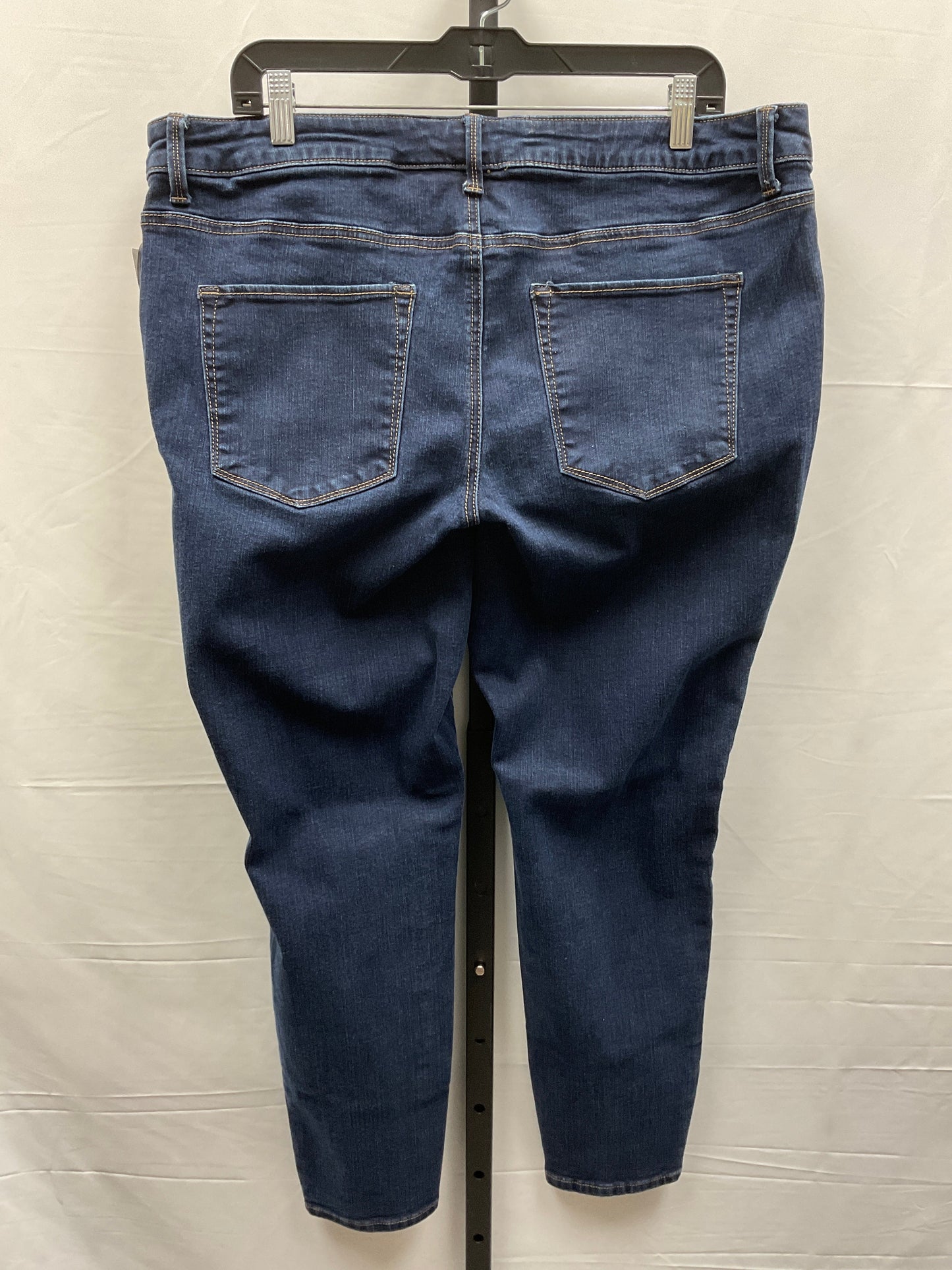 Blue Denim Jeans Straight Maurices, Size 20