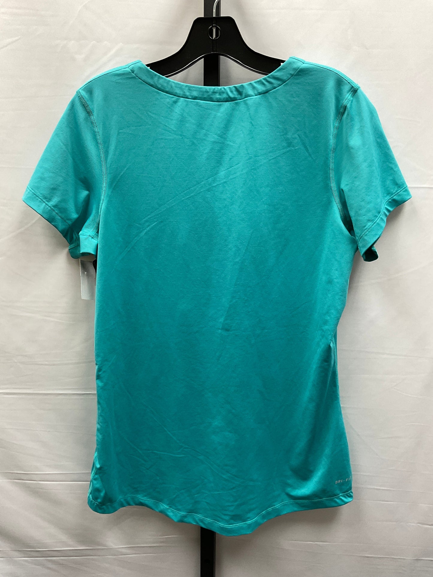 Blue Athletic Top Short Sleeve Nike Apparel, Size Xl