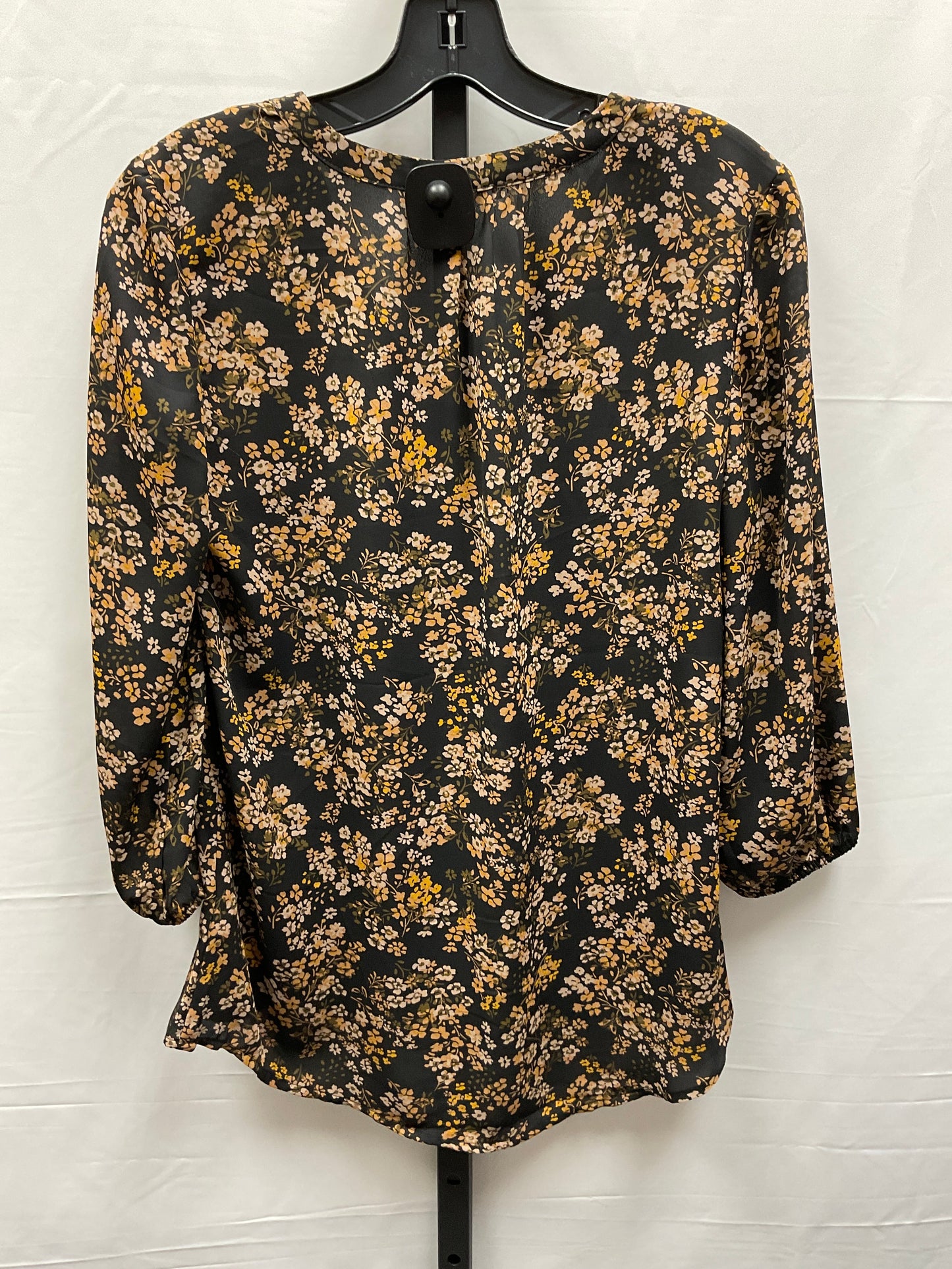 Floral Print Top Long Sleeve Maurices, Size S