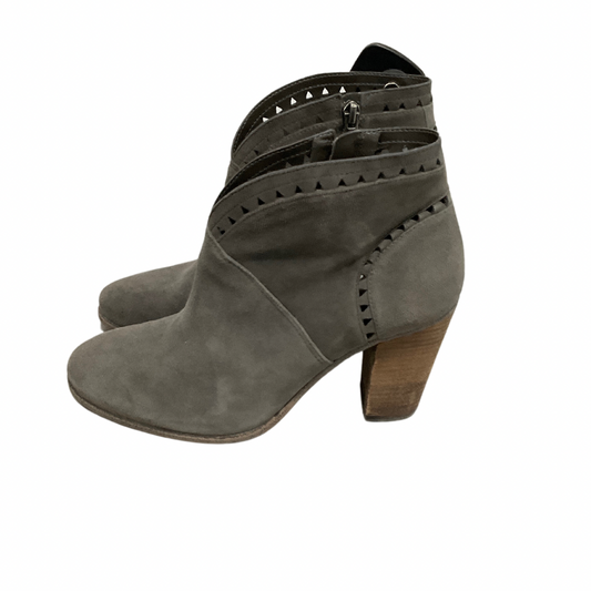 Boots Ankle Heels By Vince Camuto In Grey, Size: 8