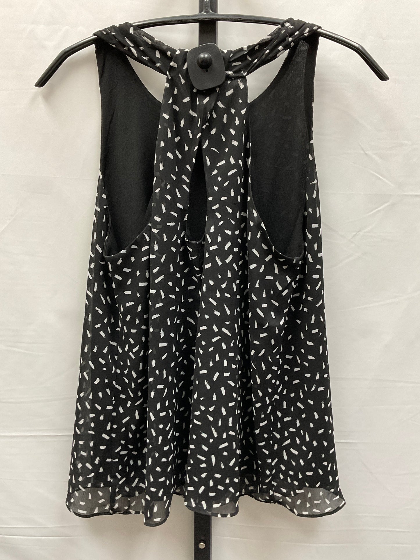 Black & White Top Sleeveless Banana Republic, Size Xs