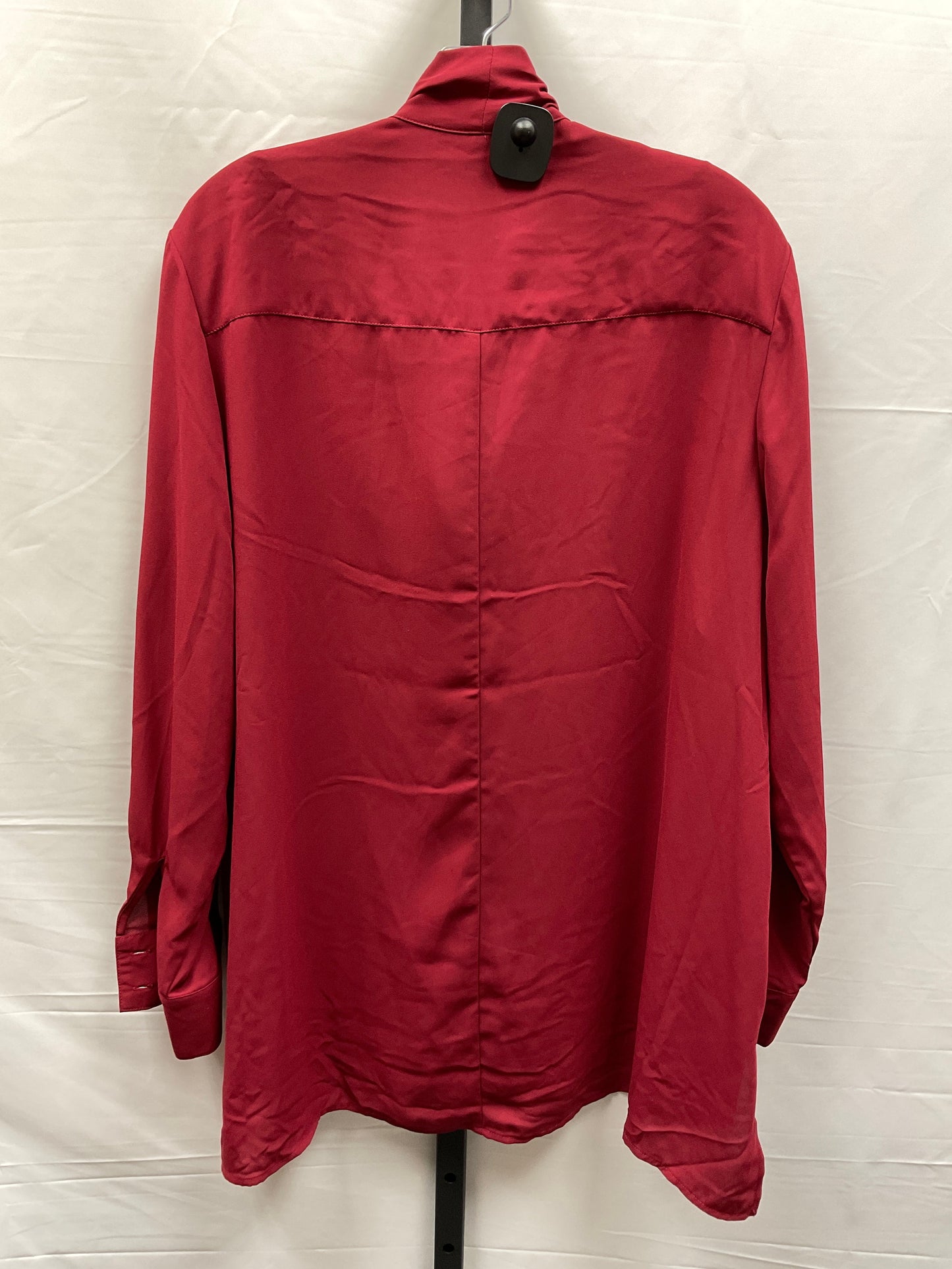 Red Top Long Sleeve Cato, Size 1x