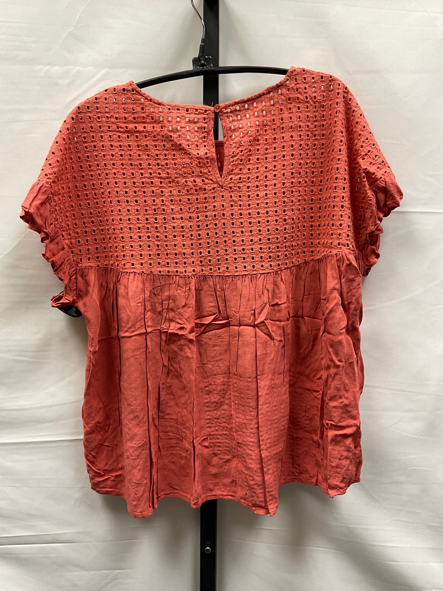 Red Top Short Sleeve Jodifl, Size M