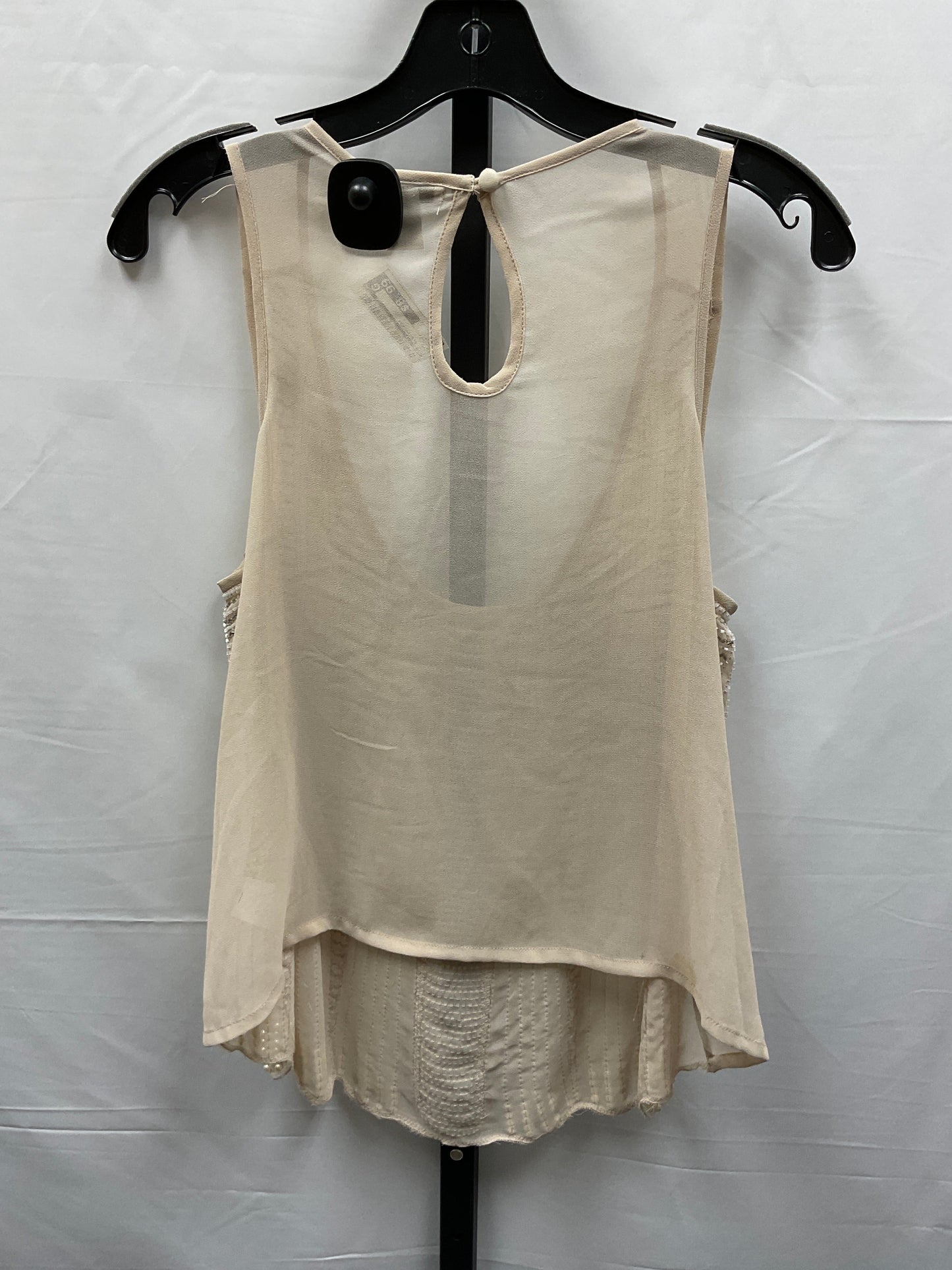 Tan Top Sleeveless Bar Iii, Size M