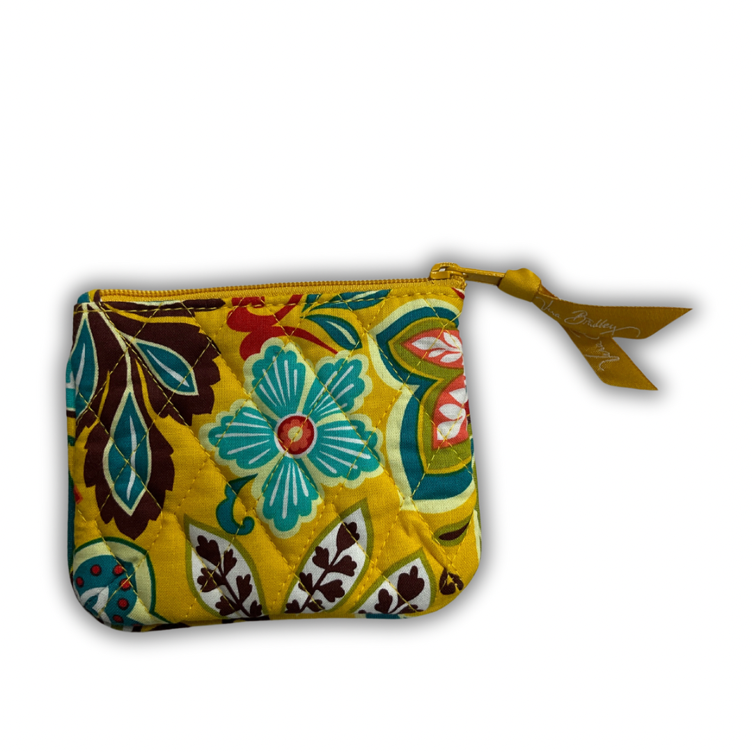 Coin Purse Designer By Vera Bradley, Size: Small