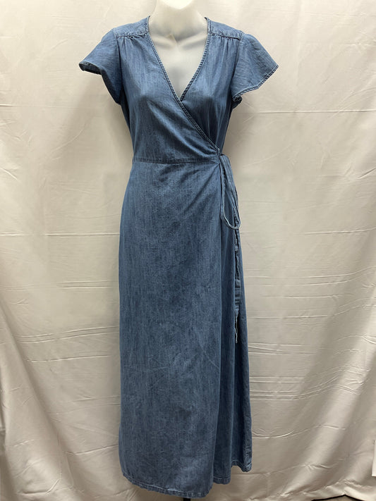 Dress Casual Maxi By Draper James In Blue Denim, Size: Xs