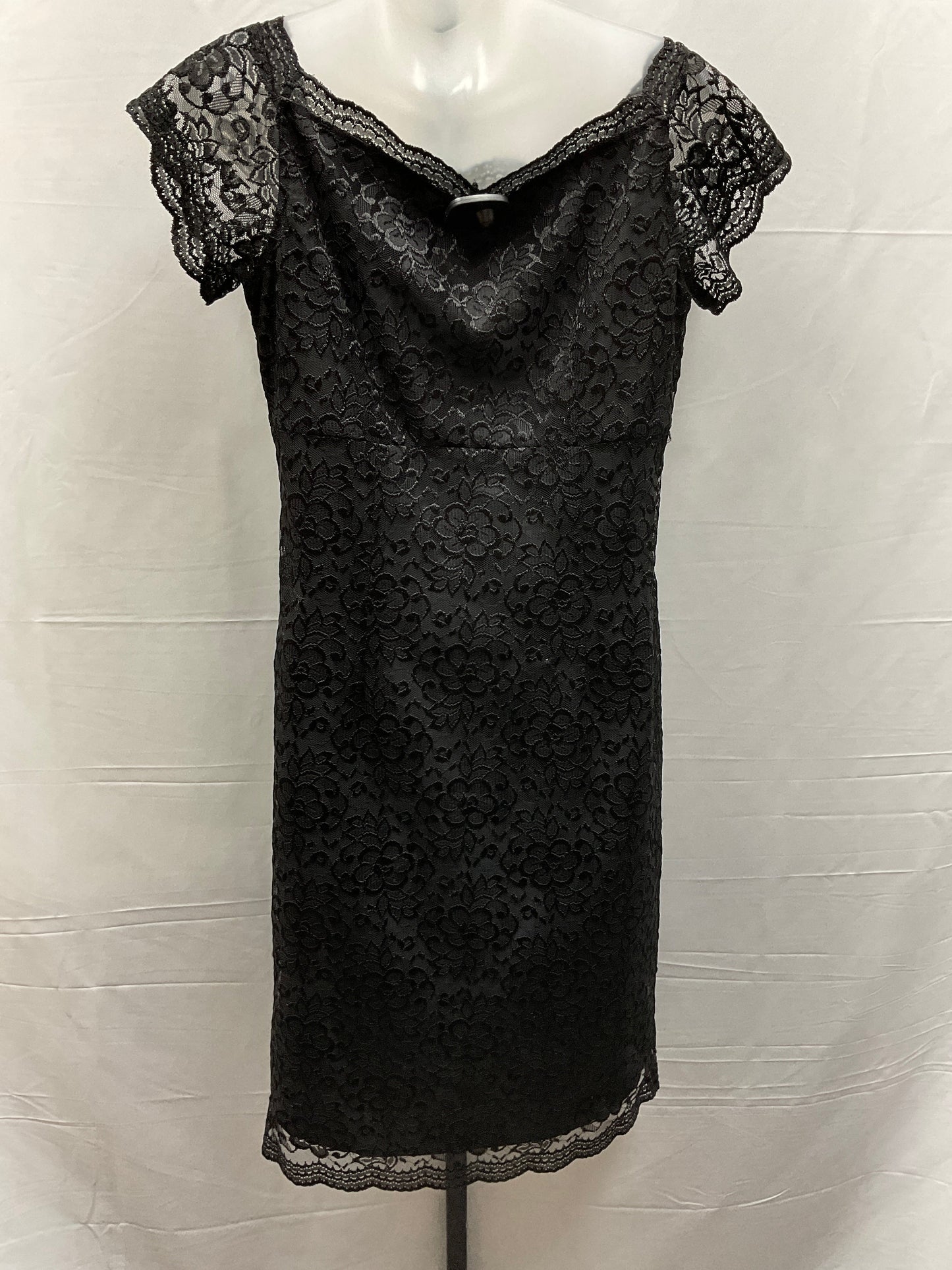 Dress Party Midi By Worthington In Black, Size: S