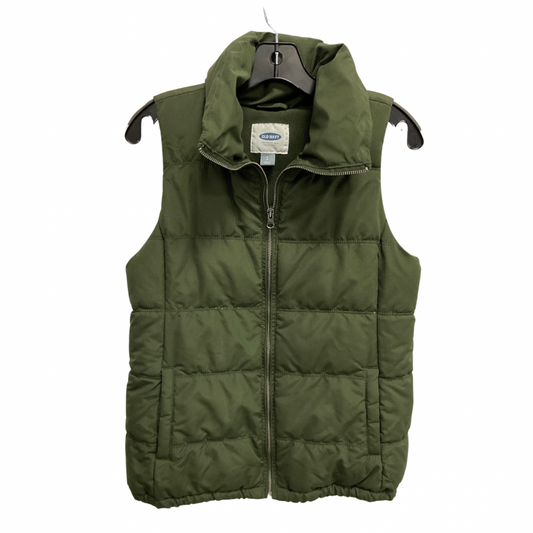 Vest Puffer & Quilted By Old Navy In Green, Size: Petite   S