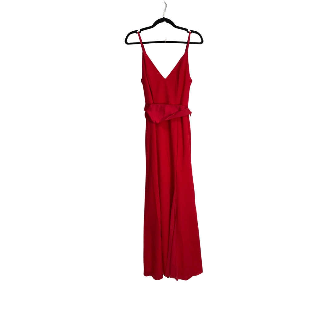 Dress Designer By Vera Wang In Red, Size: 2