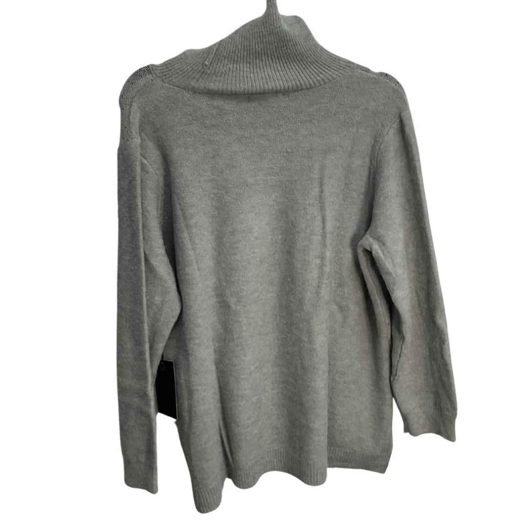 Sweater By Diane Gilman In Grey, Size: 1x