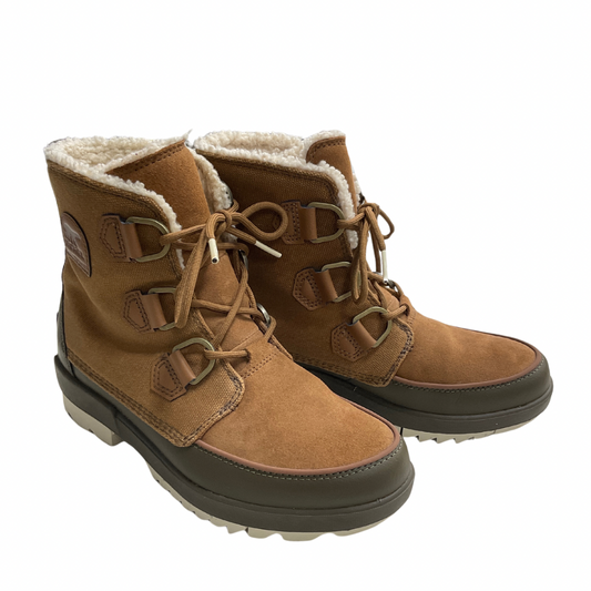 Boots Snow By Sorel In Tan, Size: 8.5