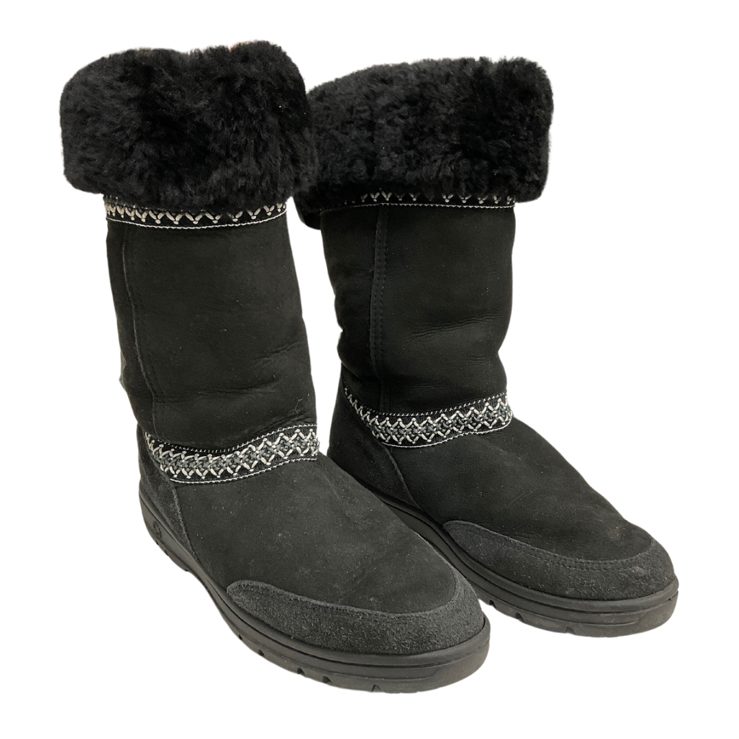 Boots Designer By Ugg In Black, Size: 10